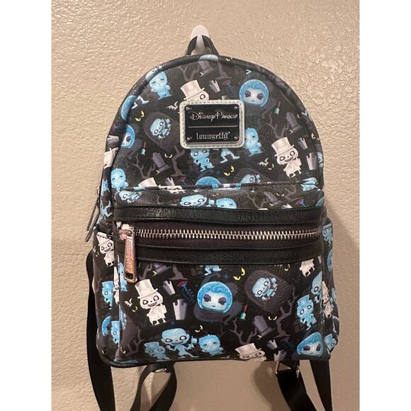 NWOT Disney Parks Loungefly Haunted Mansion Grim Grinning Ghosts Madam Leota - Picture 1 of 7